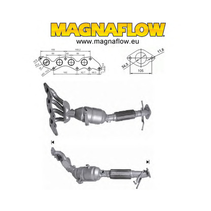 Фото Катализатор MAGNAFLOW 62505