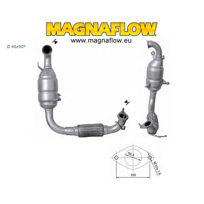 Foto Catalizador MAGNAFLOW 62506D