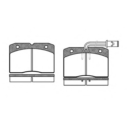 Foto Kit pastiglie freno, Freno a disco WOKING P311312