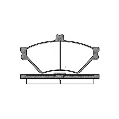 Photo Brake Pad Set, disc brake WOKING P474300