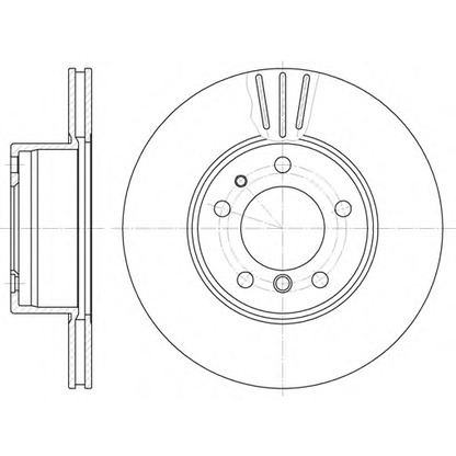 Photo Brake Disc WOKING D634810