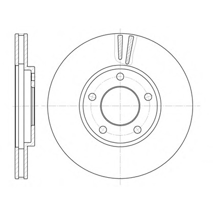 Photo Brake Disc WOKING D641910