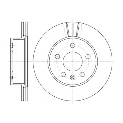 Photo Brake Disc WOKING D646010