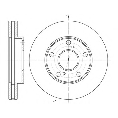 Photo Brake Disc WOKING D657110