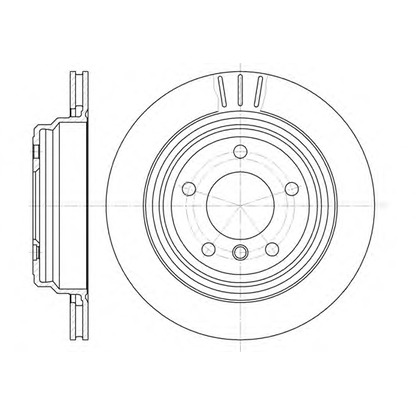 Photo Brake Disc WOKING D658810