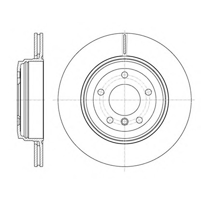 Photo Brake Disc WOKING D665410