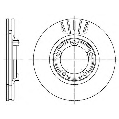 Photo Brake Disc WOKING D679410