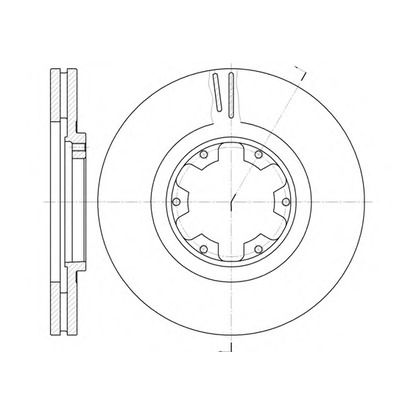 Photo Brake Disc WOKING D689910