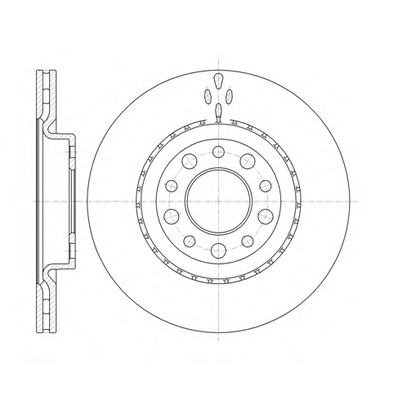 Photo Brake Disc WOKING D696610