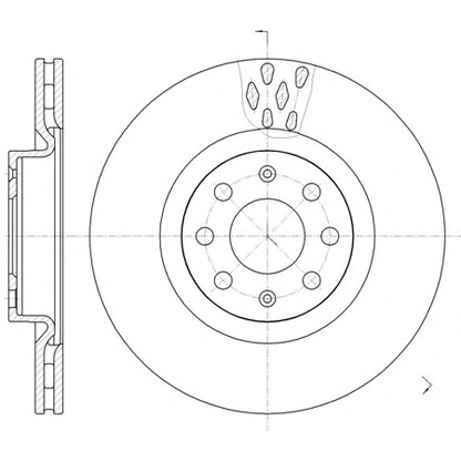 Photo Brake Disc WOKING D698210