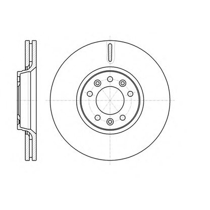 Photo Brake Disc WOKING D6105410