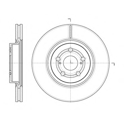 Photo Brake Disc WOKING D6109210