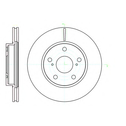 Photo Brake Disc WOKING D6112210