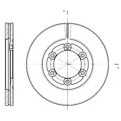 Photo Brake Disc WOKING D6113910