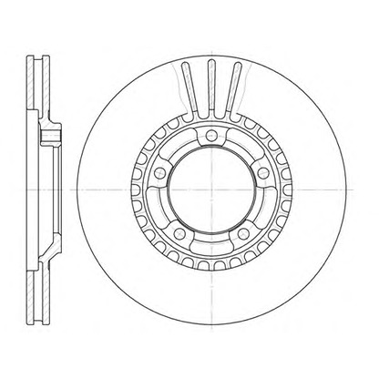 Photo Brake Disc WOKING D6126010