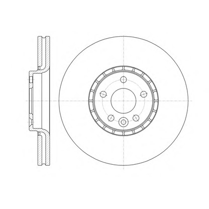 Photo Brake Disc WOKING D6131910