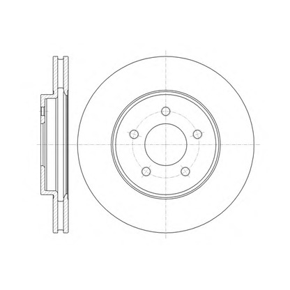 Photo Disque de frein WOKING D6137610