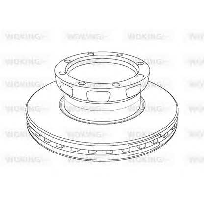 Photo Brake Disc WOKING NSA110820