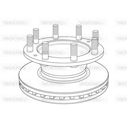 Photo Brake Disc WOKING NSA116220