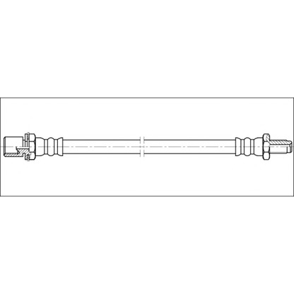 Foto Tubo flexible de frenos WOKING G190174