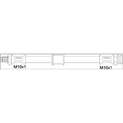 Zdjęcie Przewód hamulcowy elastyczny WOKING G190322