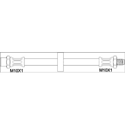 Фото Тормозной шланг WOKING G191201