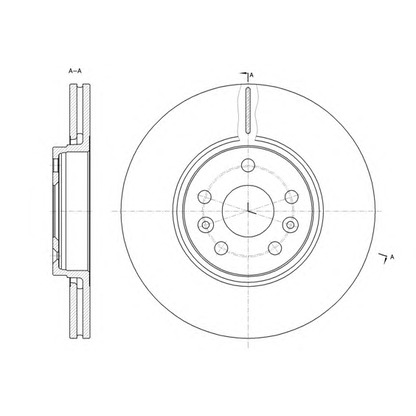 Photo Disque de frein WOKING D6147710