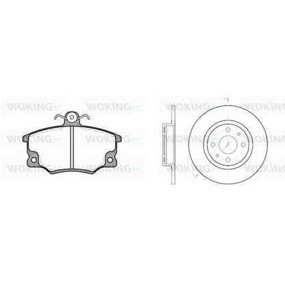 Photo Brake Disc WOKING 8046301