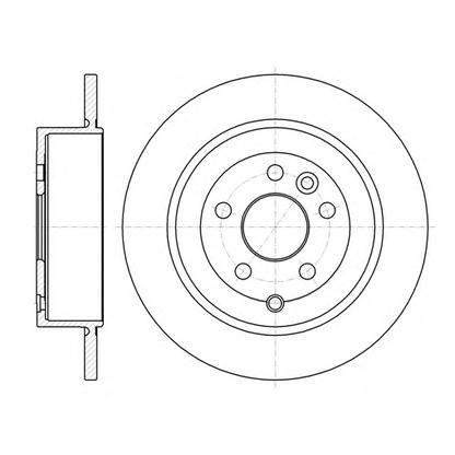 Photo Brake Disc WOKING D6151600