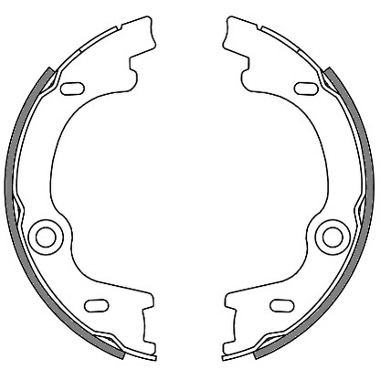 Photo Brake Shoe Set WOKING Z463000