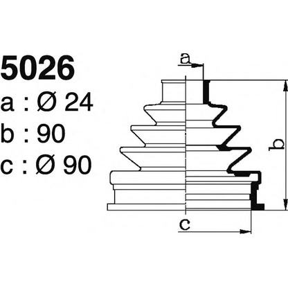 Foto Kit cuffia, Semiasse DEPA 5026