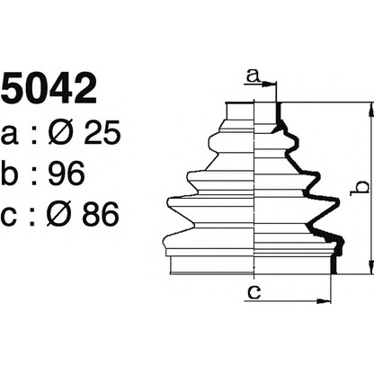 Foto Kit cuffia, Semiasse DEPA 5042