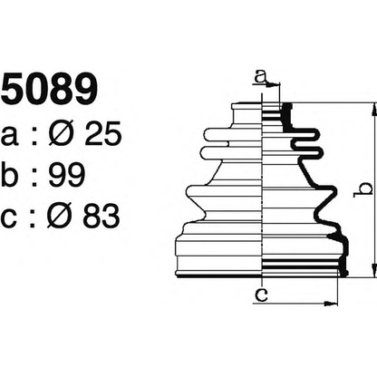 Foto Kit cuffia, Semiasse DEPA 5089