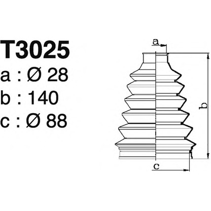 Foto Kit cuffia, Semiasse DEPA T3025