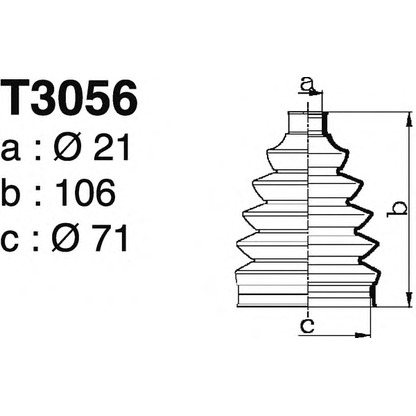 Foto Kit cuffia, Semiasse DEPA T3056