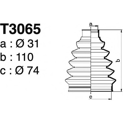 Foto Kit cuffia, Semiasse DEPA T3065