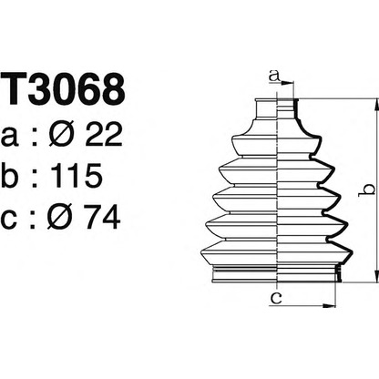 Foto Kit cuffia, Semiasse DEPA T3068