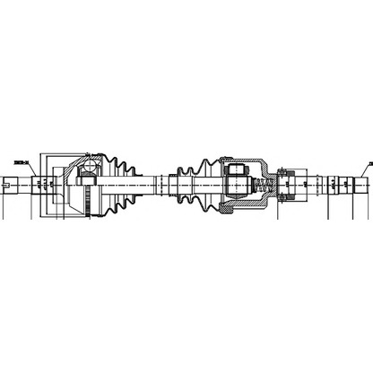 Photo Drive Shaft GSP 210032