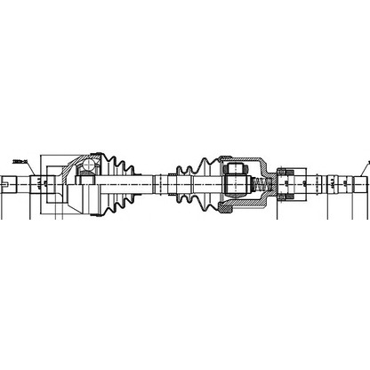 Photo Drive Shaft GSP 210066