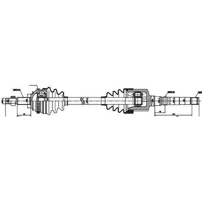 Photo Drive Shaft GSP 209039