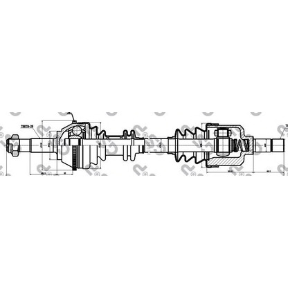 Photo Drive Shaft GSP 210037