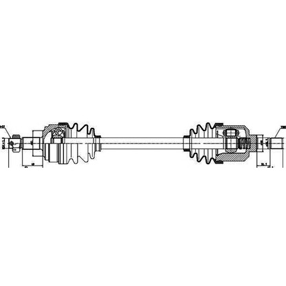 Photo Drive Shaft GSP 210052