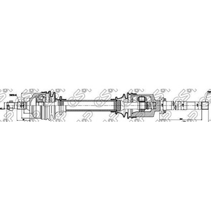 Photo Drive Shaft GSP 210140