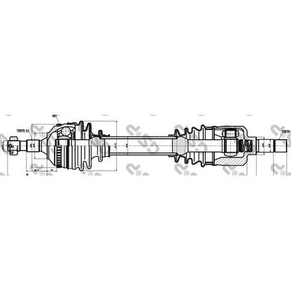 Photo Drive Shaft GSP 210162