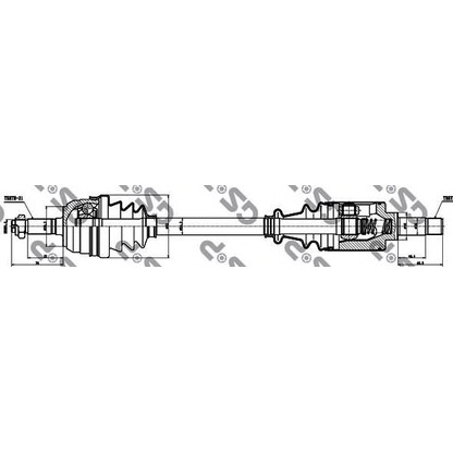 Photo Drive Shaft GSP 210164