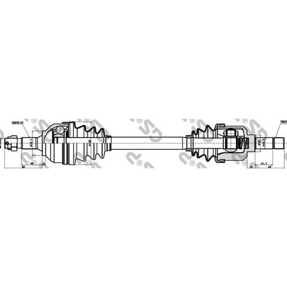 Photo Drive Shaft GSP 210192