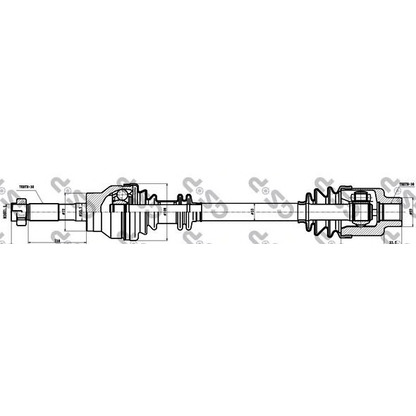 Foto Antriebswelle GSP 235010