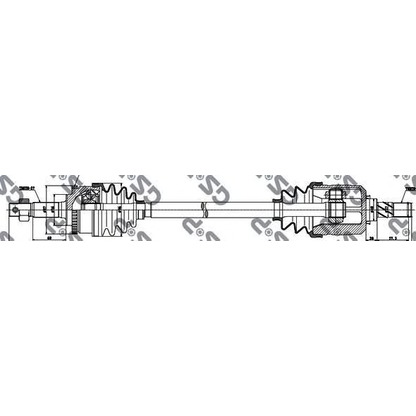 Photo Drive Shaft GSP 241201