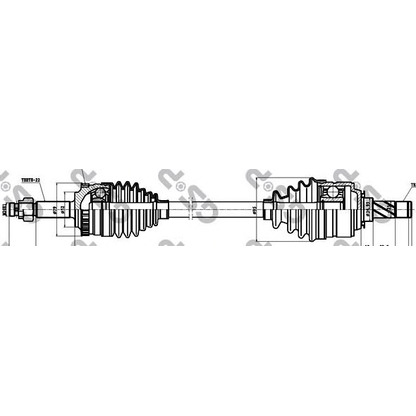 Photo Drive Shaft GSP 244026