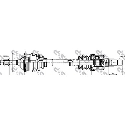 Photo Drive Shaft GSP 245009